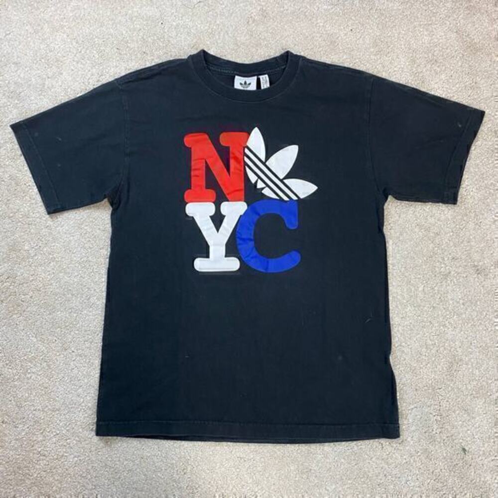 Adidas Celebrate NYC Trefoil Short Sleeve T-Shirt Size M